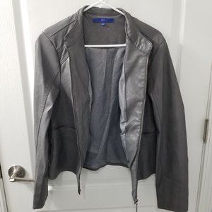 NWOT! Faux Leather Jacket